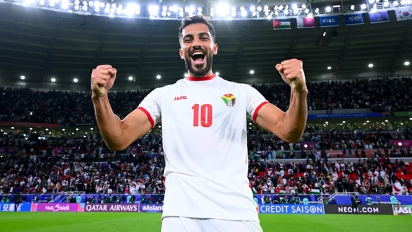 約旦2026世足的亞洲奇蹟:亞洲盃亞軍到世界盃首秀 2 Mousa Al-Tamari是約旦的主攻球員以及精神領袖